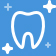 Icono del tratamiento dental de odontología generaa generall